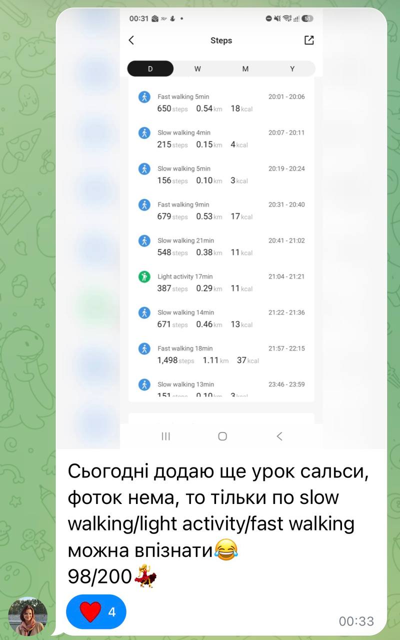 Скрін з чату клубу 1